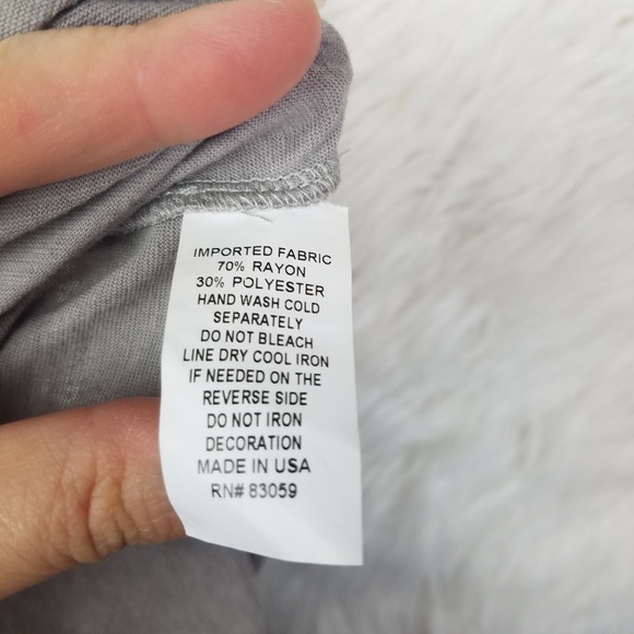 DREW Silver One Shoulded Tiered Top - Picture 5 of 5